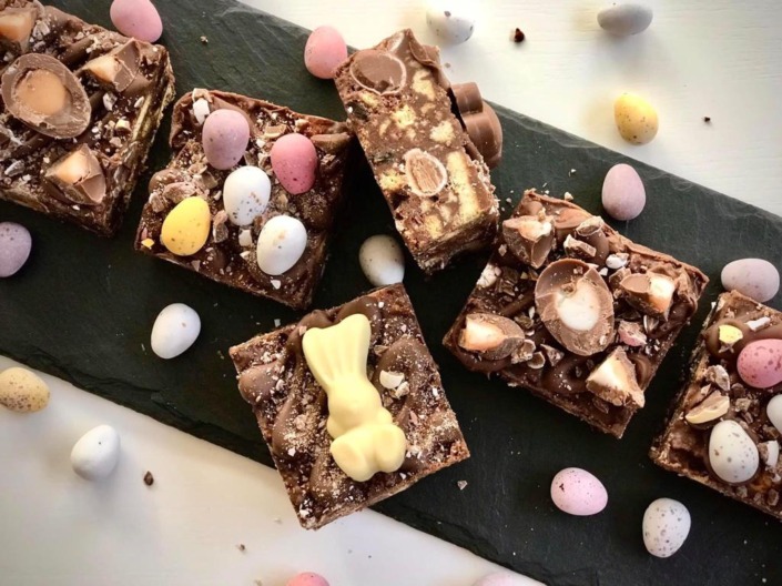Easter Rocky Road and Tiffin