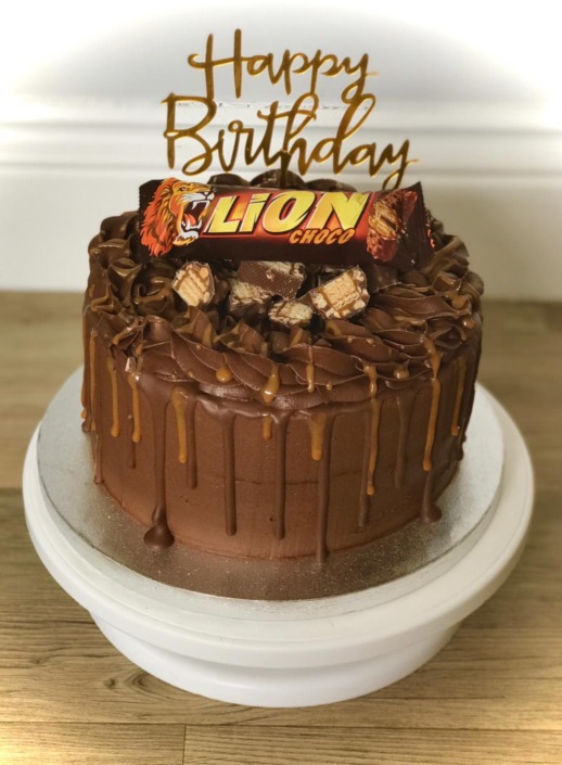 Lion Bar cake