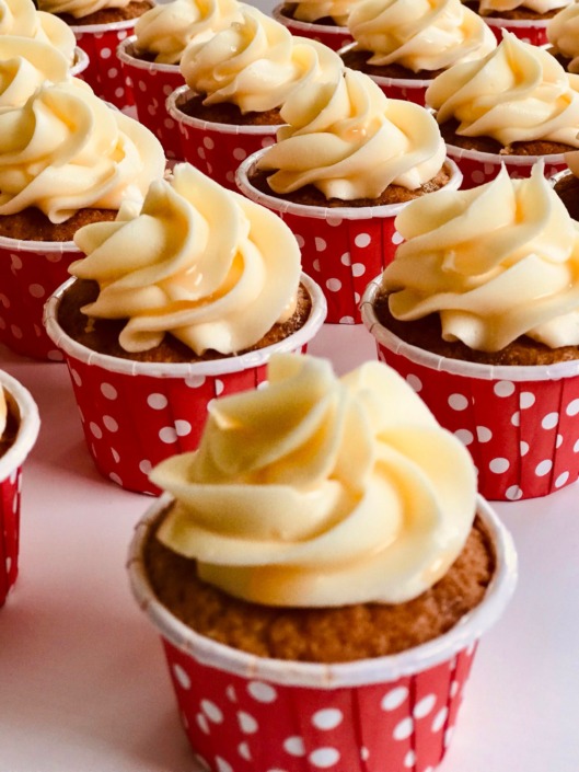 Vodka and Toffee Cupcakes