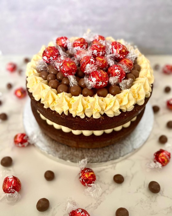 Malteser and Lindor Cake