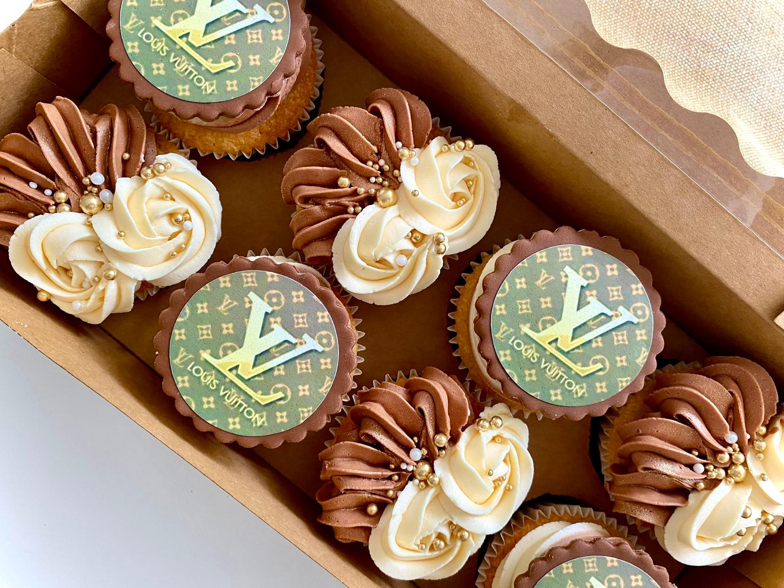 Louis Vuitton Themed Cupcakes Louis Vuitton Themed Cupcakes