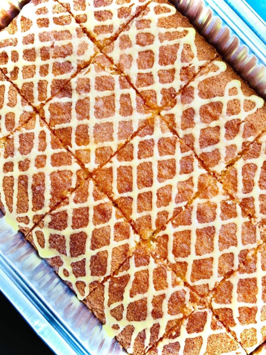 Lemon Drizzle traybake Lemon Drizzle traybake