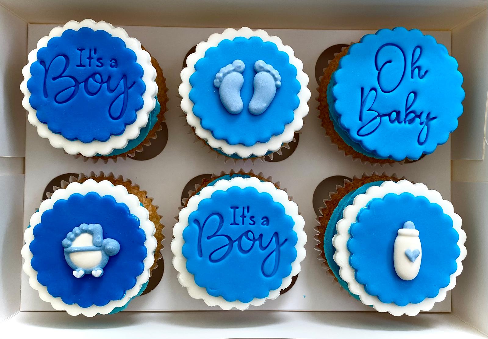 Baby Boy Cupcakes Baby Boy Cupcakes