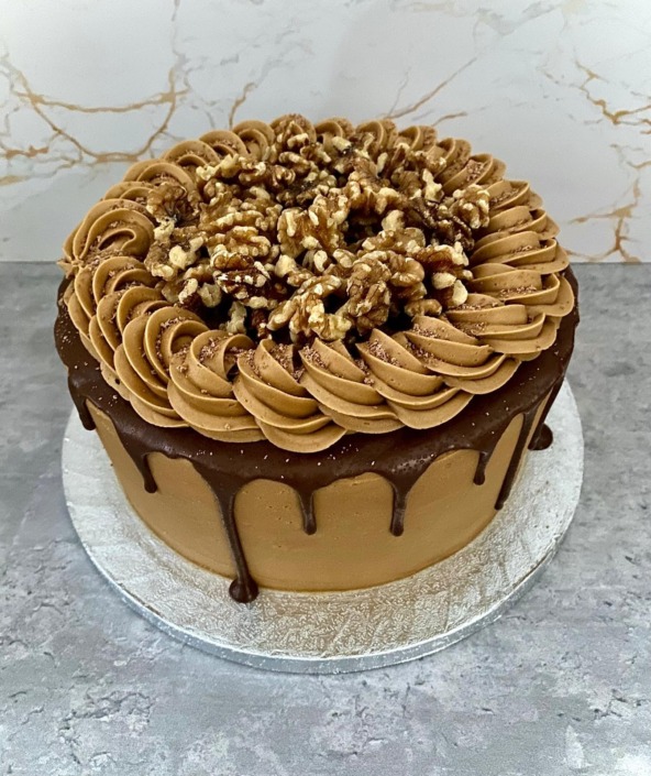 Coffee & Walnut cake