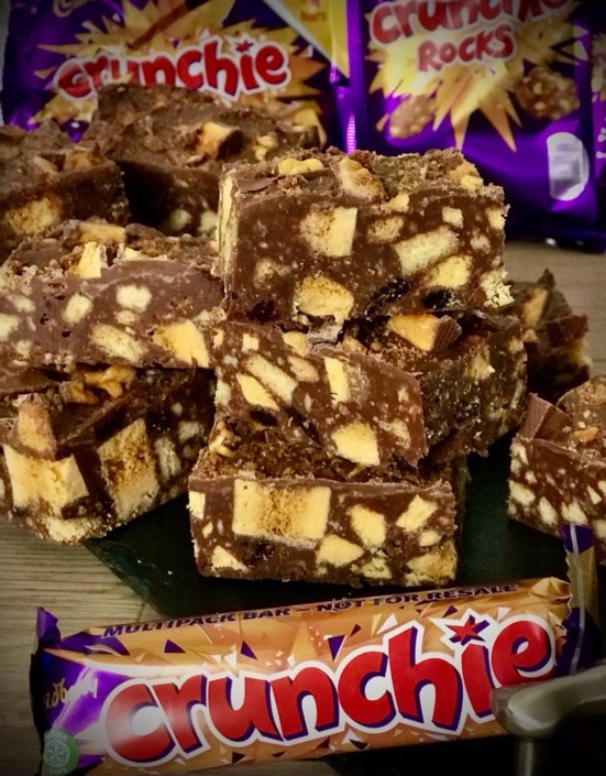 Crunchie Tiffin Crunchie Tiffin