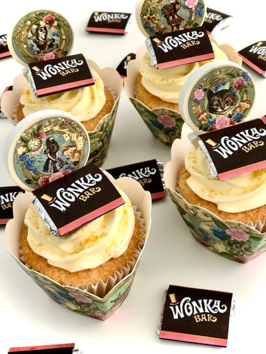 Wonka bar cupcakes