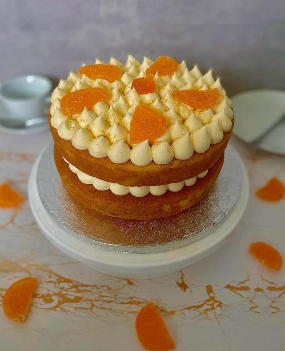 Orange sponge cake Orange sponge cake