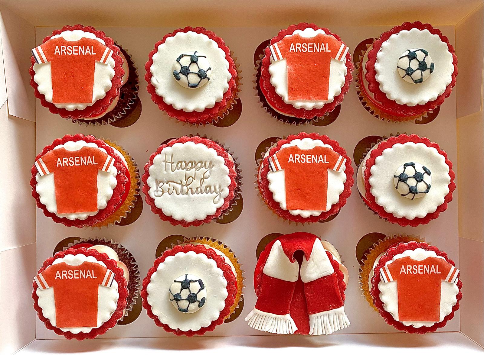 Arsenal Cupcakes Arsenal Cupcakes