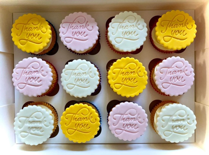 Thank you cupcakes