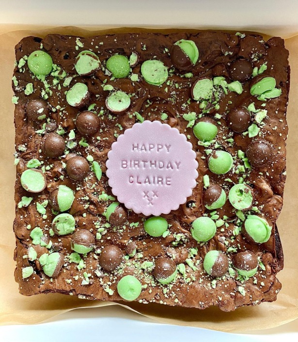Mint Aero Brownie Slab Mint Aero Brownie Slab
